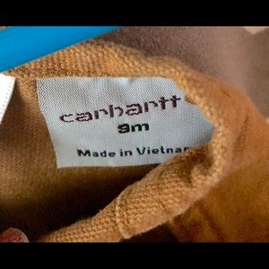 9 Month Carhartt Overalls